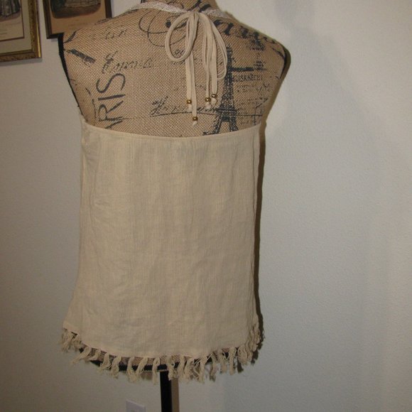 Boho Halter Embellished Festival Top - Picture 5 of 7